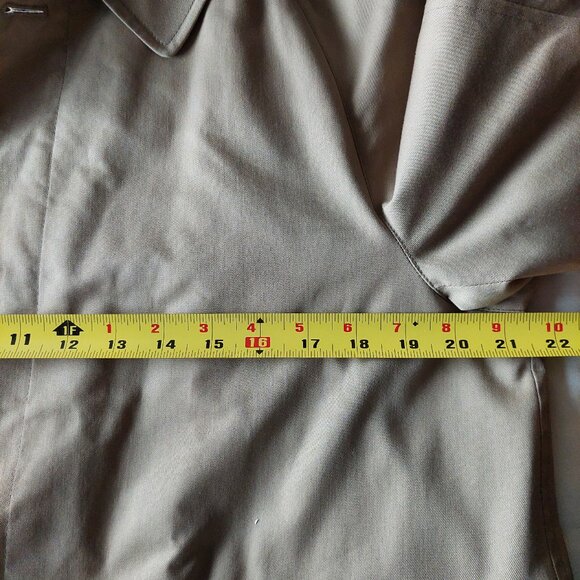 Aquascutum London Tan Trench Coat - Picture 12 of 13